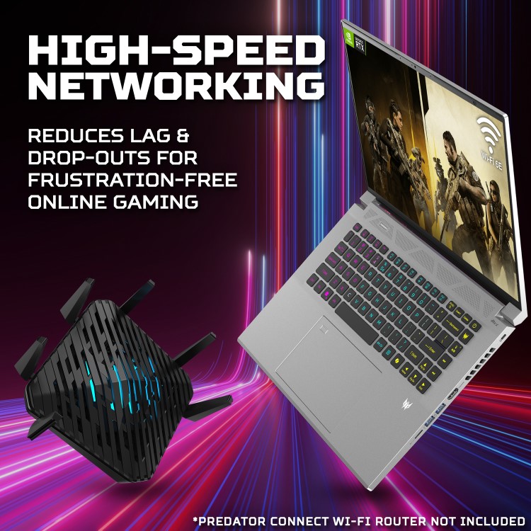 Acer Predator Triton Neo Intel Core Ultra 9 32GB RAM 1TB SSD RTX 4070 165Hz 16 Inch Windows 11 Home Gaming Laptop