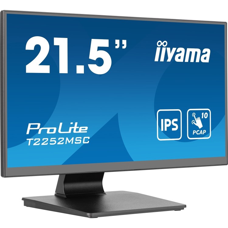 iiyama ProLite T2252MSC-B2 21.5" Full HD IPS Touchscreen Monitor
