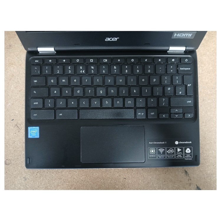 Refurbished Acer 11 Intel Celeron N3060 2GB RAM 16GB SSD 11 Inch Chromebook